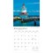 Atlantic Coast Lighthouses | 2026 12 x 24 Inch (Hanging) Monthly Square Wall Calendar | Plastic-Free